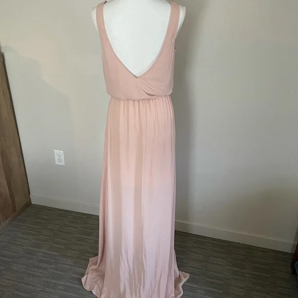 SHOW ME YOUR MUMU Kendal Maxi Dress L Dusty blush - Picture 9 of 14